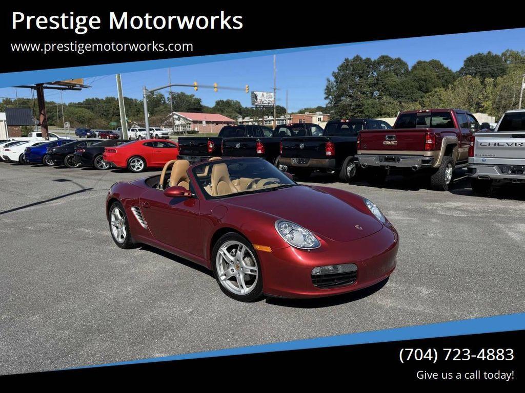 used 2008 Porsche Boxster car, priced at $21,995
