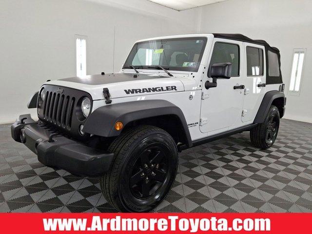 used 2017 Jeep Wrangler Unlimited car, priced at $20,999