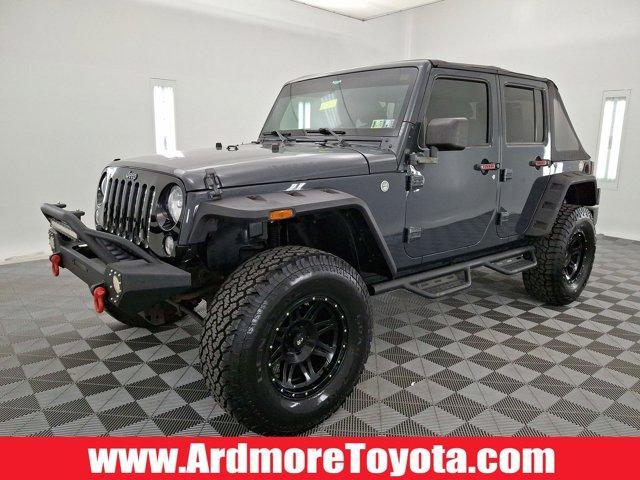 used 2016 Jeep Wrangler Unlimited car, priced at $15,860