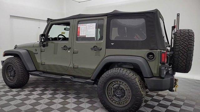 used 2016 Jeep Wrangler Unlimited car, priced at $22,888