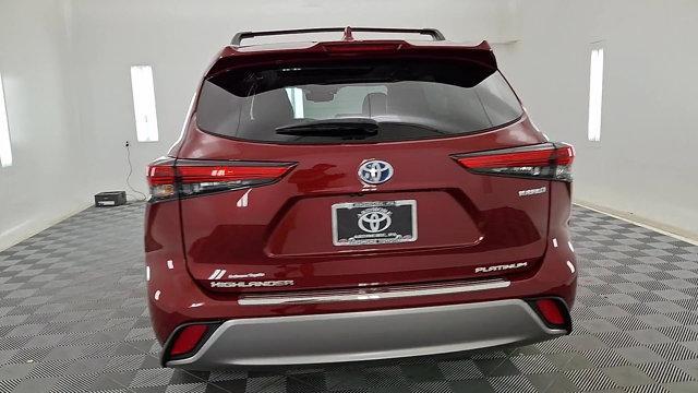 used 2022 Toyota Highlander Hybrid car, priced at $42,991