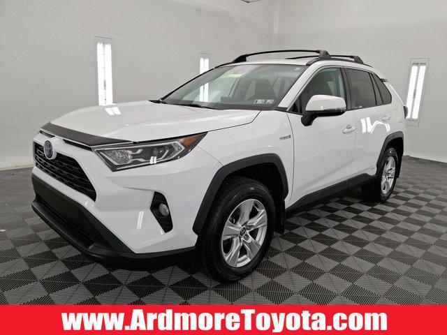 used 2021 Toyota RAV4 Hybrid car, priced at $30,999