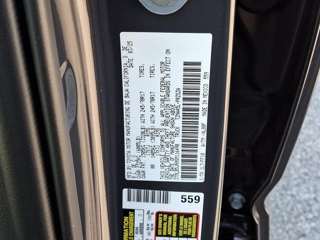 new 2025 Toyota Tacoma car, priced at $43,429