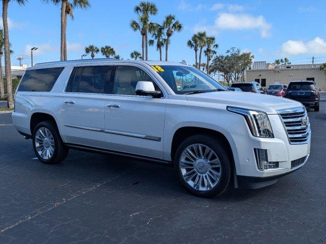 used 2018 Cadillac Escalade ESV car, priced at $46,995