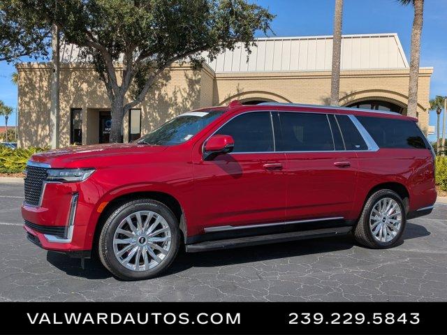 used 2021 Cadillac Escalade ESV car, priced at $63,995