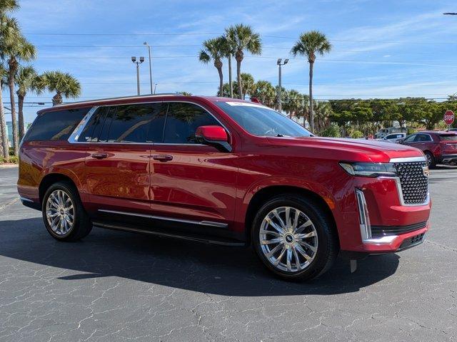 used 2021 Cadillac Escalade ESV car, priced at $63,995