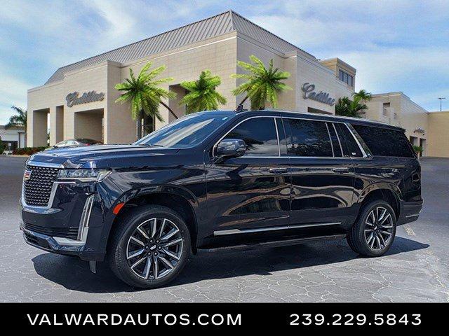 used 2023 Cadillac Escalade ESV car, priced at $70,995