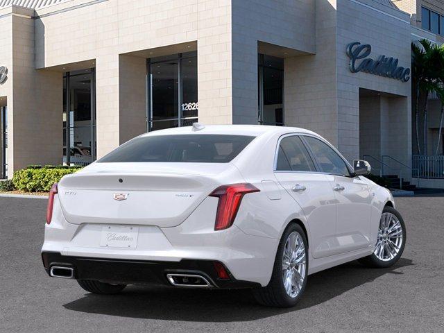 new 2025 Cadillac CT4 car, priced at $45,695