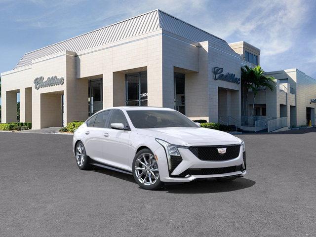 new 2025 Cadillac CT5 car, priced at $55,340