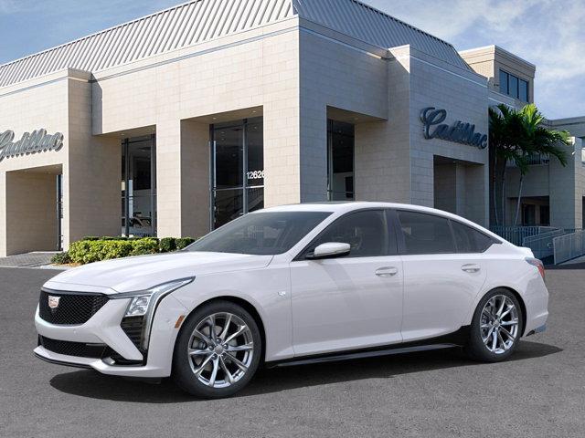 new 2025 Cadillac CT5 car, priced at $55,340