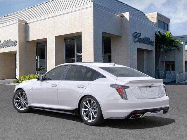 new 2025 Cadillac CT5 car, priced at $55,340