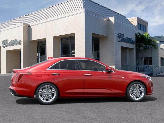 new 2025 Cadillac CT4 car, priced at $45,285