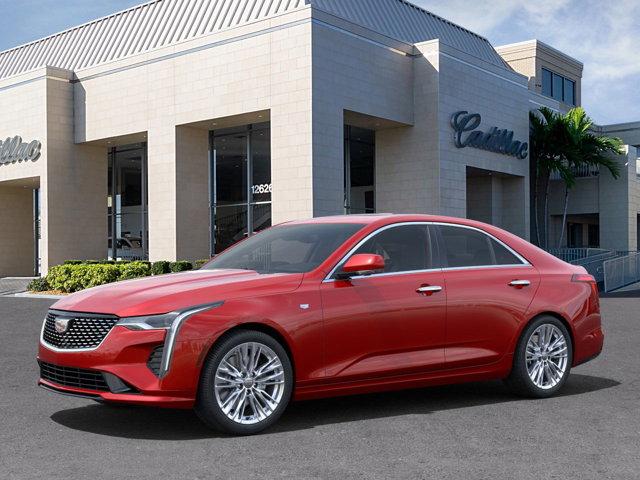 new 2025 Cadillac CT4 car, priced at $45,285