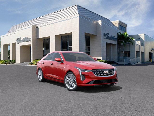 new 2025 Cadillac CT4 car, priced at $45,285