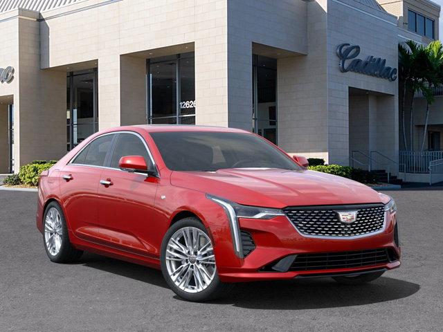 new 2025 Cadillac CT4 car, priced at $45,285