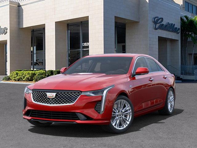 new 2025 Cadillac CT4 car, priced at $45,285