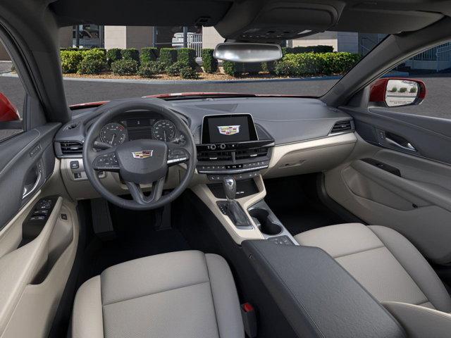 new 2025 Cadillac CT4 car, priced at $45,285