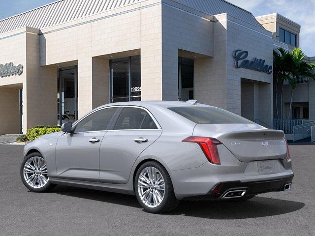 new 2025 Cadillac CT4 car, priced at $43,650