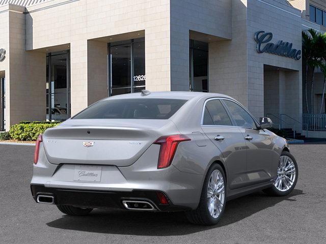 new 2025 Cadillac CT4 car, priced at $43,835