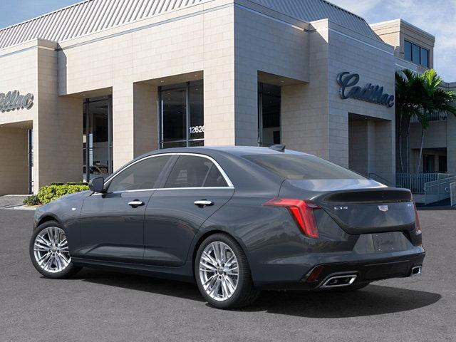 new 2025 Cadillac CT4 car, priced at $45,050