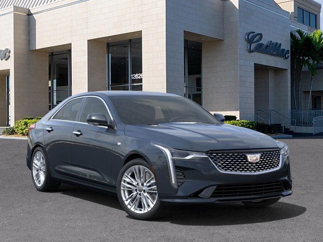 new 2025 Cadillac CT4 car, priced at $45,050