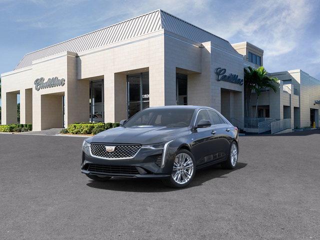 new 2025 Cadillac CT4 car, priced at $45,050