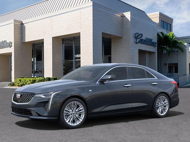 new 2025 Cadillac CT4 car, priced at $45,050