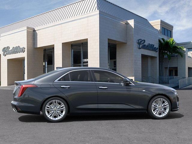 new 2025 Cadillac CT4 car, priced at $45,050