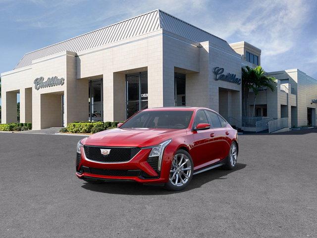 new 2025 Cadillac CT5 car, priced at $55,215