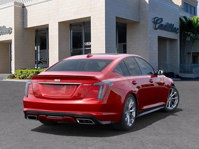 new 2025 Cadillac CT5 car, priced at $55,215