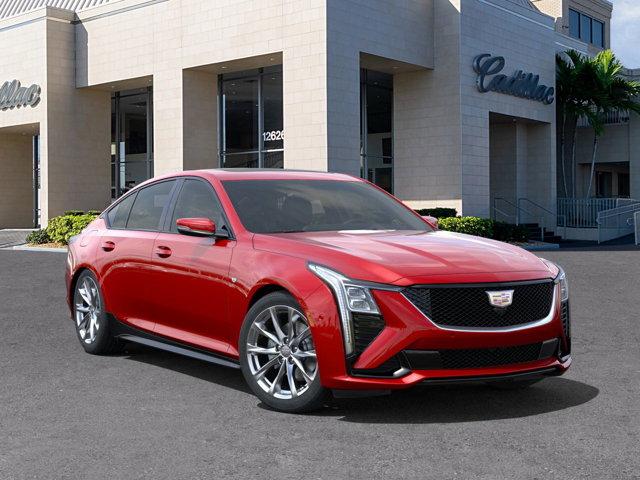 new 2025 Cadillac CT5 car, priced at $55,215