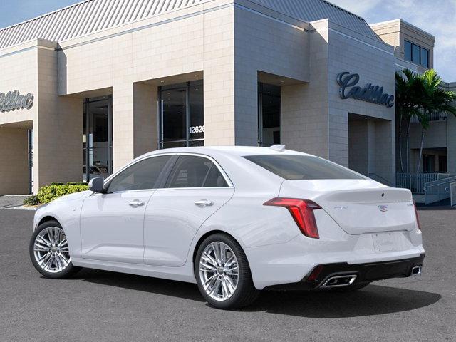 new 2025 Cadillac CT4 car, priced at $43,025