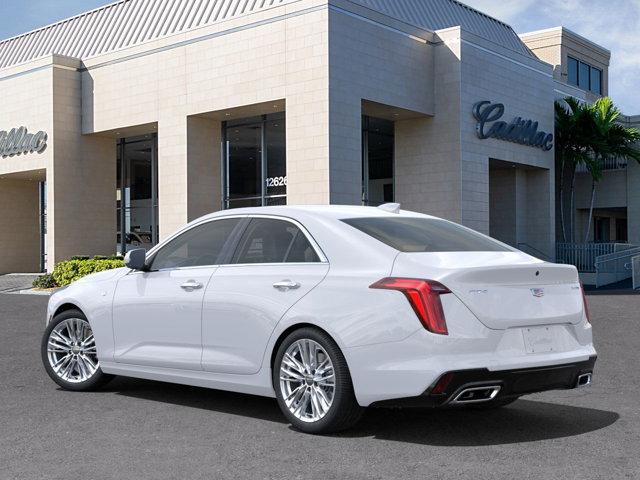 new 2025 Cadillac CT4 car, priced at $43,010