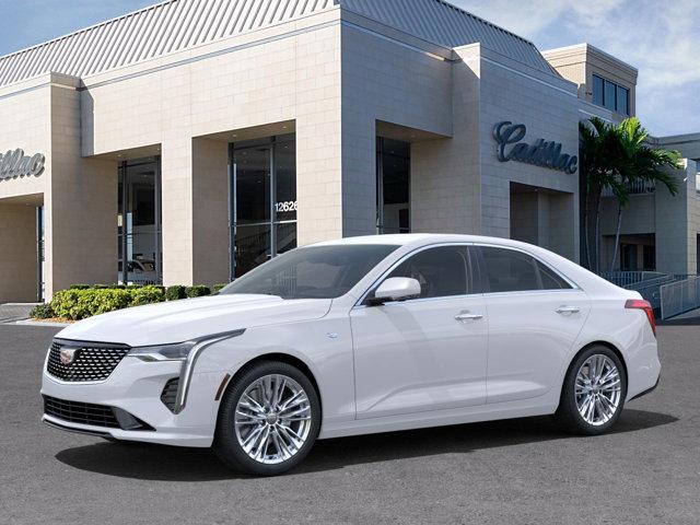 new 2025 Cadillac CT4 car, priced at $43,010