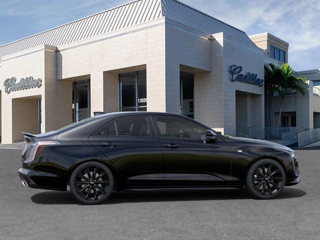 new 2025 Cadillac CT4 car, priced at $47,585