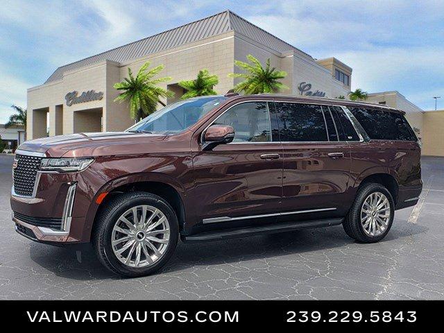 used 2022 Cadillac Escalade ESV car, priced at $60,995