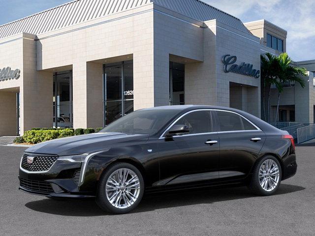 new 2025 Cadillac CT4 car, priced at $43,025