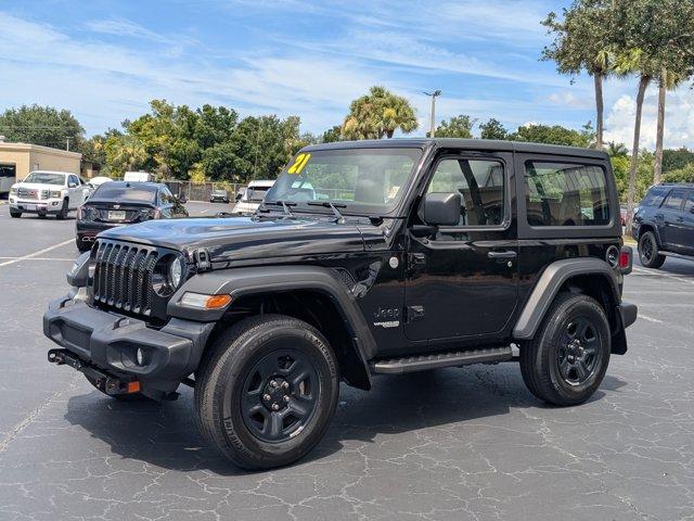 used 2021 Jeep Wrangler car, priced at $25,995
