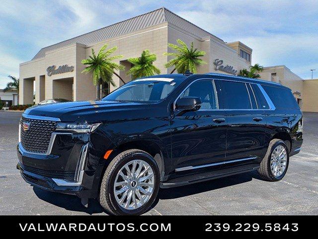 used 2023 Cadillac Escalade ESV car, priced at $84,995