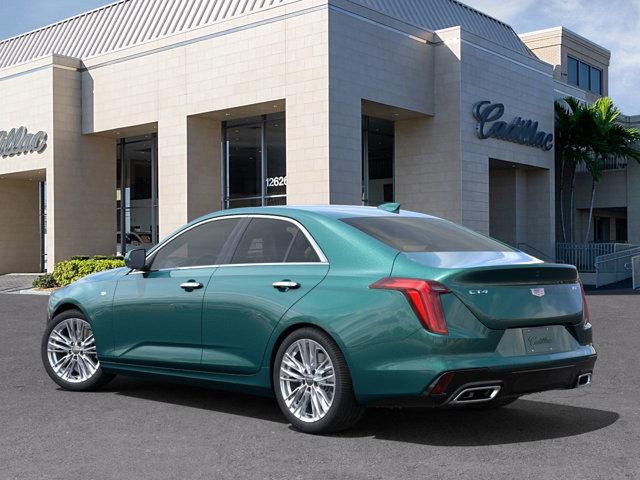 new 2025 Cadillac CT4 car, priced at $44,685