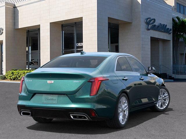 new 2025 Cadillac CT4 car, priced at $44,685