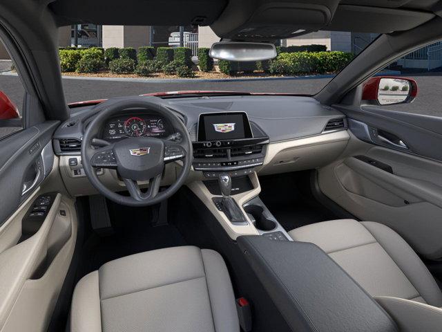 new 2025 Cadillac CT4 car, priced at $47,410