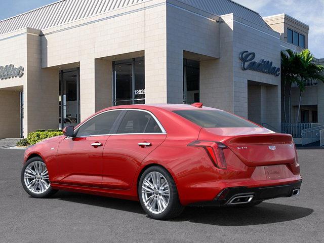 new 2025 Cadillac CT4 car, priced at $47,410