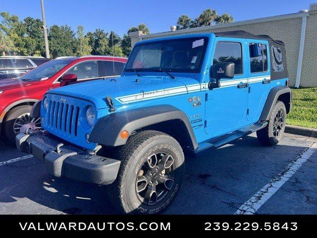 used 2018 Jeep Wrangler JK Unlimited car, priced at $25,995