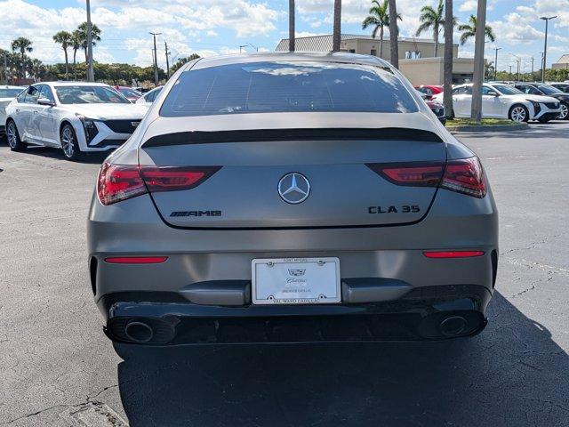 used 2022 Mercedes-Benz AMG CLA 35 car, priced at $34,995