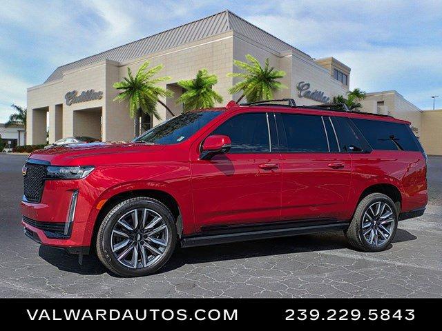 used 2022 Cadillac Escalade ESV car, priced at $74,995