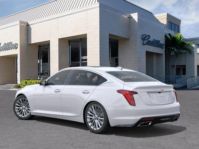 new 2025 Cadillac CT5 car, priced at $57,134