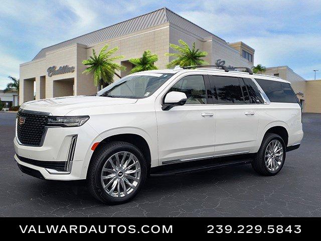 used 2023 Cadillac Escalade ESV car, priced at $77,995