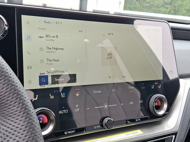 new 2025 Lexus TX 500h car, priced at $72,760