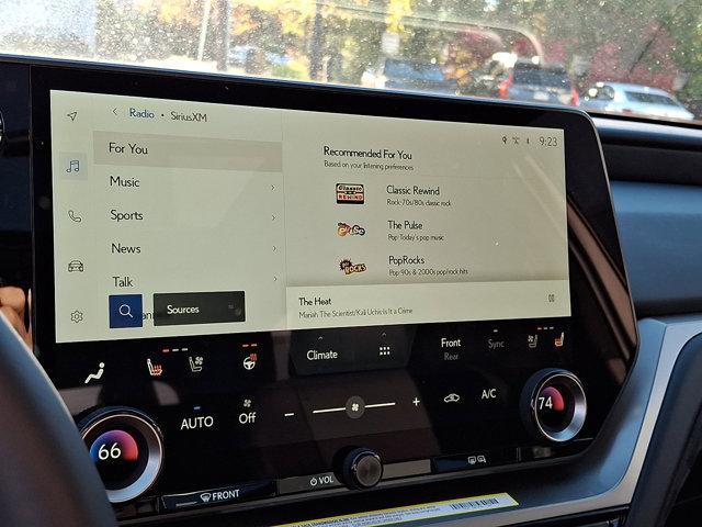 new 2026 Lexus TX 350 car, priced at $72,033